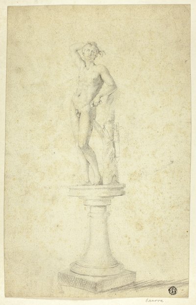 Statue af Apollo af Unknown artist