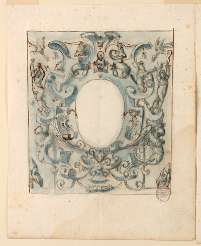 Strapwork design af Unknown artist