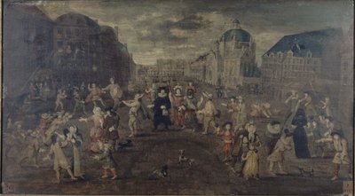 Gadegøgl i Paris, mellem 1501 og 1600 (maleri) af Unknown artist