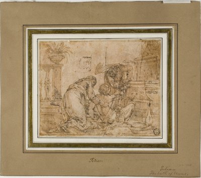 Susanna og de ældste af Unknown artist