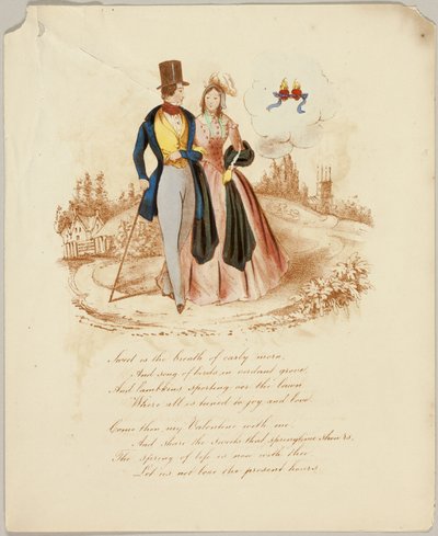 Sød er den tidlige morgens ånde (valentin) af Unknown artist
