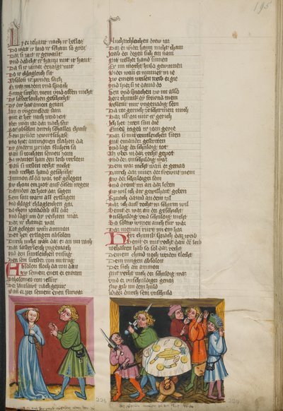Tamar klager til Absalom; Absalom beordrer Amnons død af Unknown artist