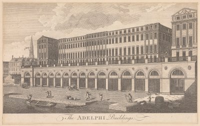 Adelphi-bygningerne af Unknown artist