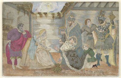 Magiernes tilbedelse af Unknown artist