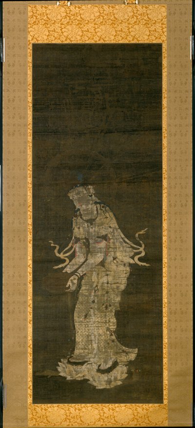 Bodhisattva Kannon, fra triptykonet Approach of the Amida Trinity af Unknown artist