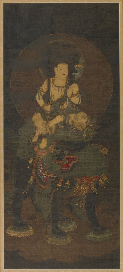 Bodhisattva Monju af Unknown artist