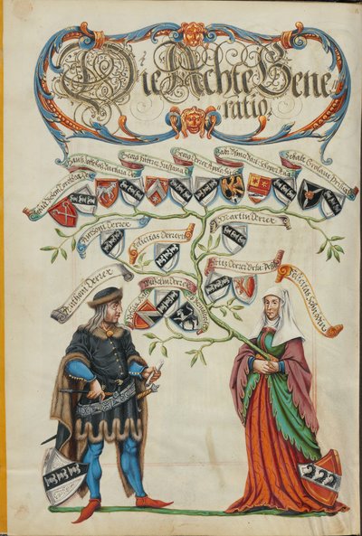 Den ottende generation, Anthony Derrer af Unknown artist