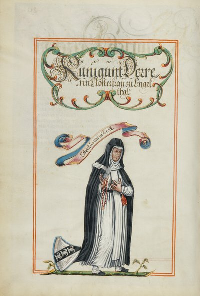 Den femte generation, Kunigunt Derrer af Unknown artist