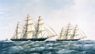 The Great Clipper Ship Race i 1866 mellem 