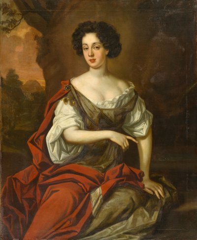 Den ærede Lady Mary Compton Scott af Unknown artist