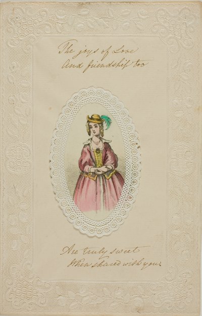Kærlighedens glæder (valentin) af Unknown artist