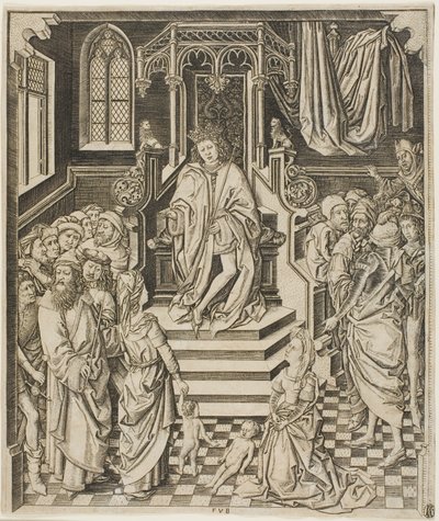 Salomons dom af Unknown artist