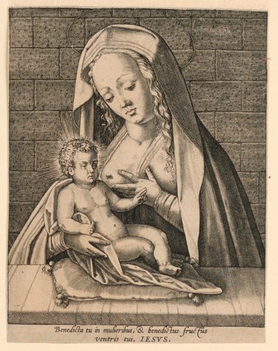 Madonnaen og barnet af Unknown artist