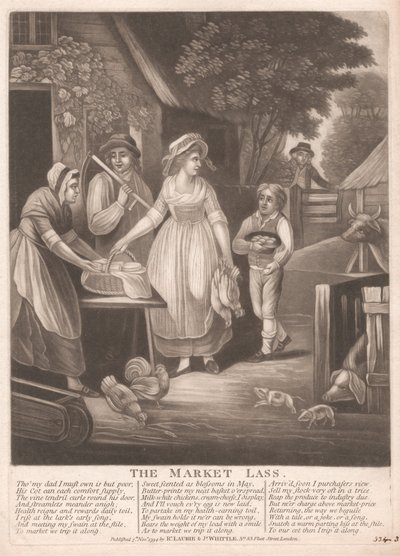 The Market Lass af Unknown artist