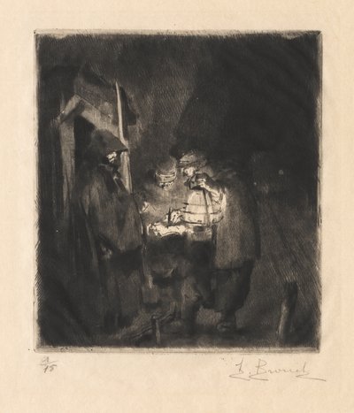 Nattens runde af Unknown artist