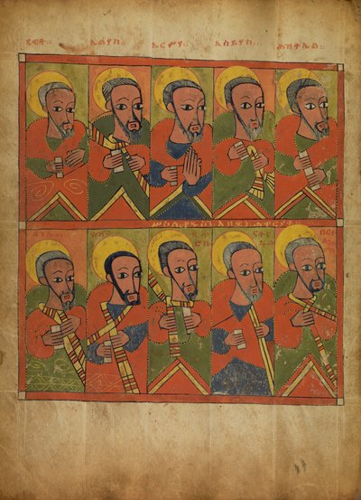 Profeterne og apostlene af Unknown artist