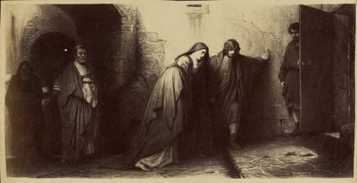 [The Return from Golgotha af Paul Delaroche]. af Unknown artist
