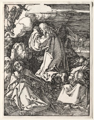 Den lille lidenskab: Kristus på Oliebjerget af Unknown artist