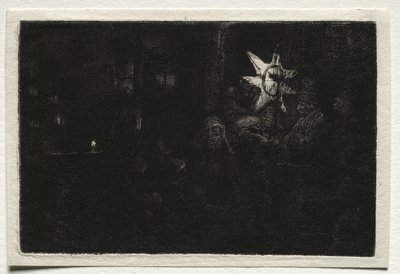 The Star of Kings: A Night Piece af Unknown artist