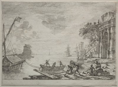 Solnedgangen af Unknown artist