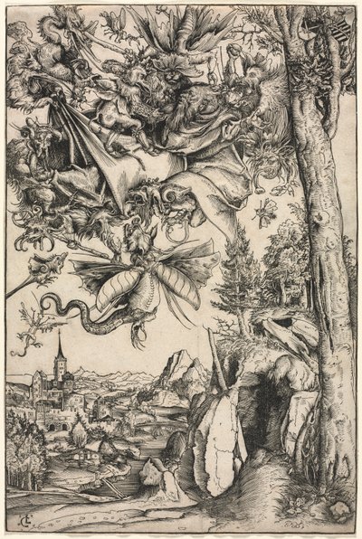 Sankt Anthonys fristelse af Unknown artist