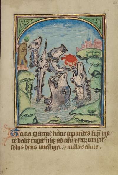 Det tredje tegn før dommedag af Unknown artist