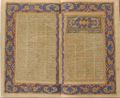 <em>Shahnamah</em> af Firdausi af Unknown artist