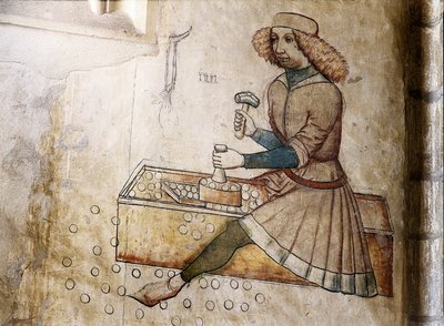 Udmøntning af valutaen af Unknown artist