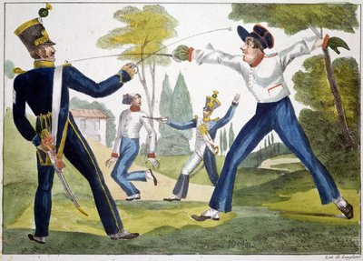 Våben lektionen af Unknown artist