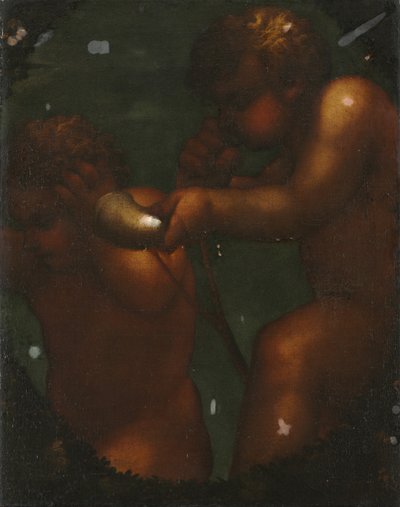 To Putti af Unknown artist