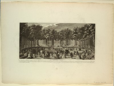 Versailles, haver, vandteater af Unknown artist