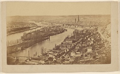 [Udsigt over Rouen, Frankrig]. af Unknown artist