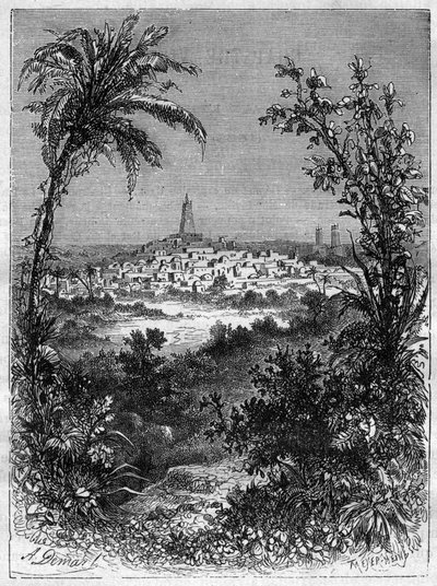 Udsigt over Timbuktu af Unknown artist