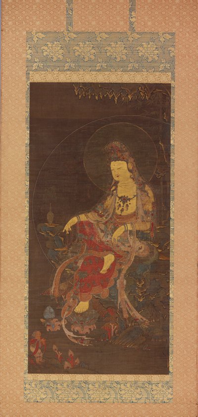 Vand-måne Avalokiteshvara (Suwol Gwaneum bosal) af Unknown artist