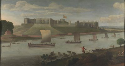 Windsor Castle fra Buckinghamshire Bank af Unknown artist