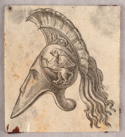 Trægravering. Vignette af Unknown artist