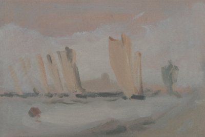 Yacht Racing på Solent af Unknown artist