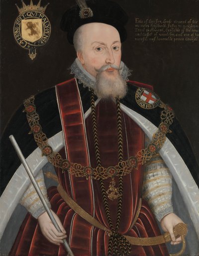 Robert Dudley, første jarl af Leicester (1532/3–1588) af Unknown artist, sixteenth century