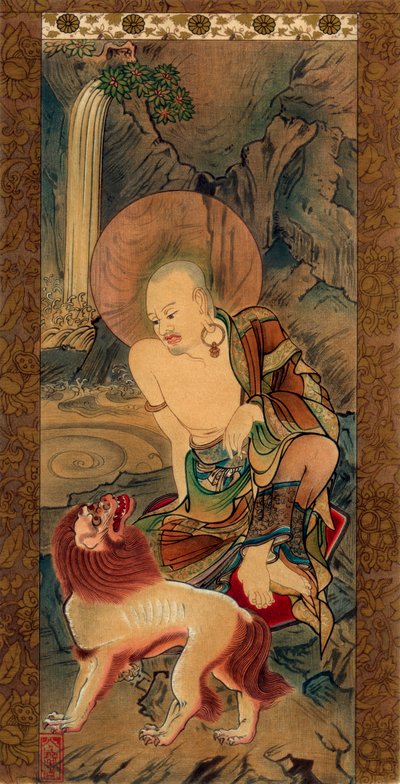 Arhat, japansk, sen Kamakura-periode, 14. århundrede 1886. af Unknown follower of Ryozen