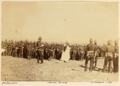 2nd Division Church Parade, Zululand af Unknown photographer
