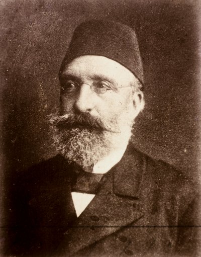 Ahmed Selik MIDHAT Pasha (1822-1863), osmannisk politiker (foto) af Unknown photographer