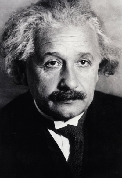 Albert Einstein (s/h foto) af Unknown photographer