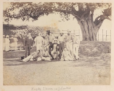 Hærens crickethold, Calcutta af Unknown photographer