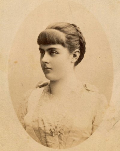 Baronesse Marie Alexandrine "Mary" von Vetsera (19. marts 1871 - 30. januar 1889) (foto) af Unknown photographer