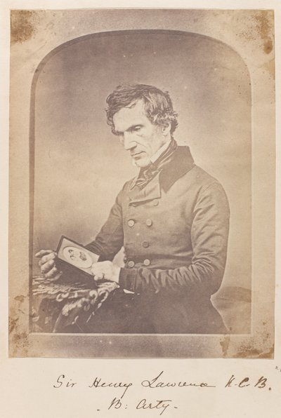 Brigadegeneral Sir Henry Montgomery Lawrence KCB af Unknown photographer