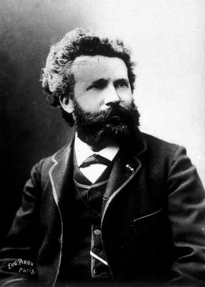 Camille Flammarion, fransk astronom, omkring 1890 af Unknown photographer