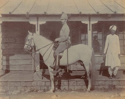 Oberst A M Paterson, kommanderende for 1. Bedfordshire Regiment af Unknown photographer