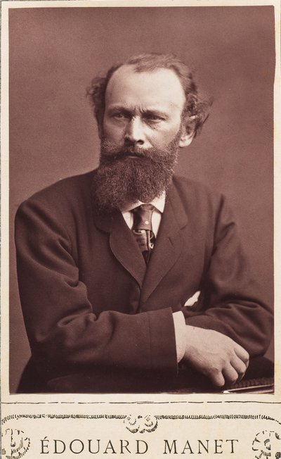 Edouard Manet (woodbury type) af Unknown photographer