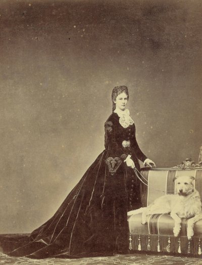 Elisabeth, kejserinde af Østrig og dronninggemalinde af Ungarn (24. december 1837 - 10. september 1898) (foto) af Unknown photographer