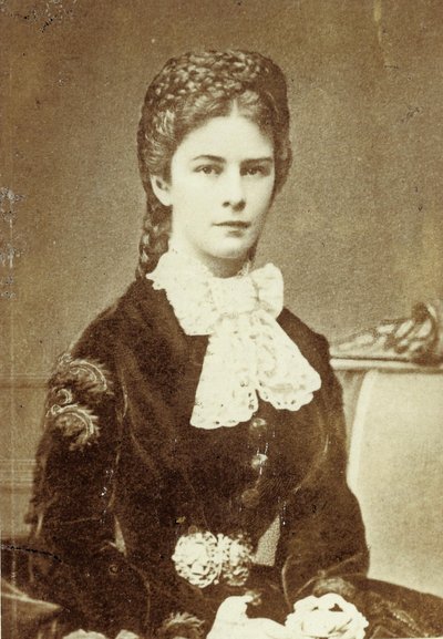 Elisabeth, kejserinde af Østrig og dronninggemalinde af Ungarn (24. december 1837 - 10. september 1898) (foto) af Unknown photographer